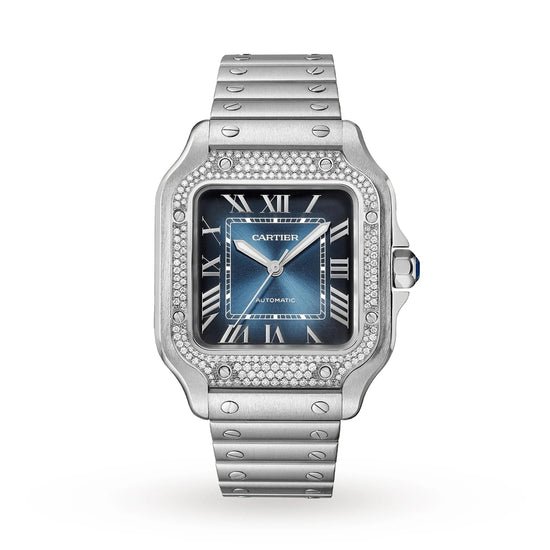 Cartier Replica Watch Santos de Cartier Replica Watch, Stainless Steel, 35.1mm, W4SA0006