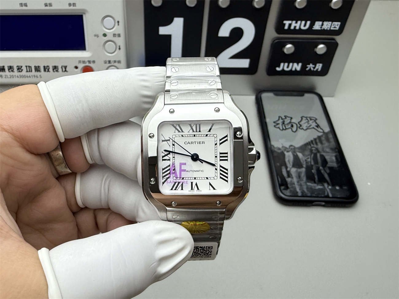 AF Factory Cartier Santos 35mm Replica – Medium Size (Miyota 9015 Movement)