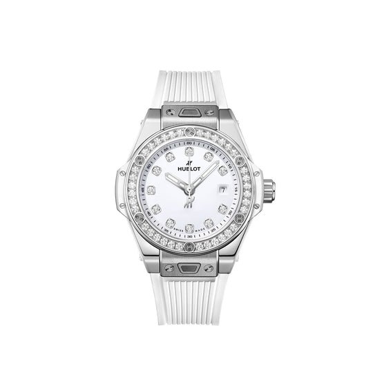 Hublot Replica Watch Big Bang ONE CLICK STEEL WHITE DIAMONDS 485.SE.2210.RW.1204