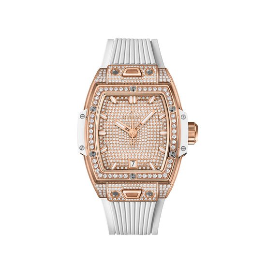 Hublot Replica Watch Spirit of Big Bang KING GOLD WHITE FULL PAVÉ 662.OE.9000.RW.1604
