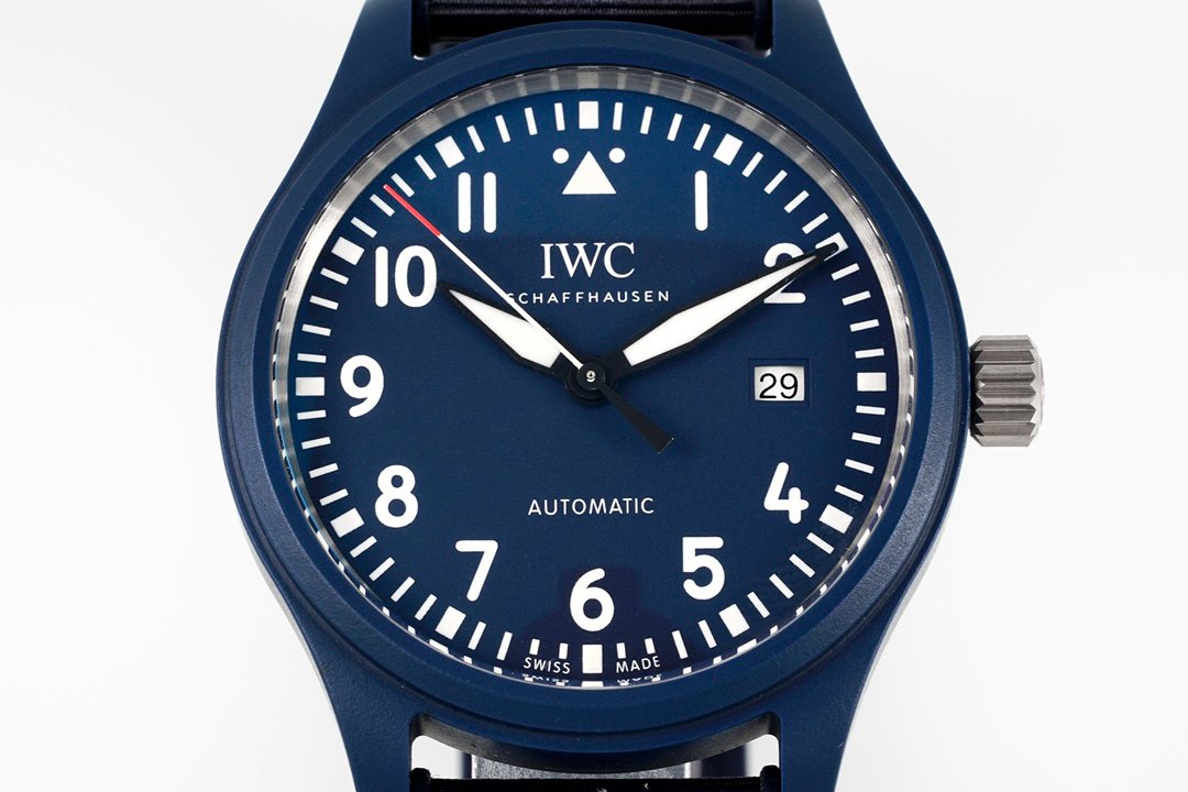 IWC Pilot Ceramic Replica IW328101 – ZF Factory Blue Ceramic 41mm