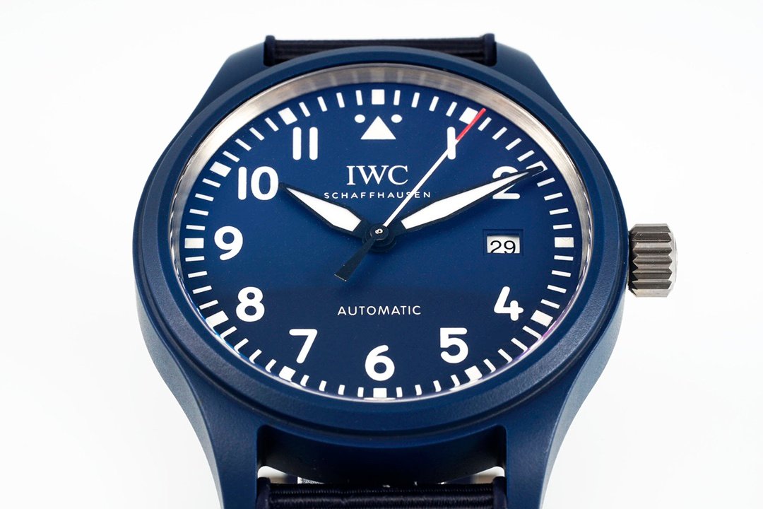 IWC Pilot Ceramic Replica IW328101 – ZF Factory Blue Ceramic 41mm