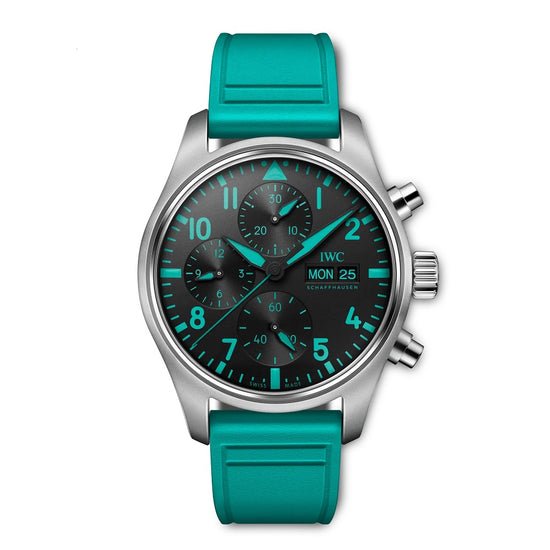 IWC Replica Watch Pilot’s Watch Chronograph 41 Edition Mercedes-AMG PETRONAS Formula One™ Team, Titanium, 41mm, IW388108
