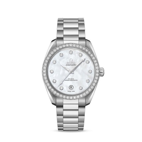 Omega Replica Watch Seamaster AQUA TERRA 150M CO‑AXIAL MASTER CHRONOMETER LADIES  220.15.38.20.55.001