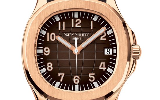 Patek Philippe Replica Watch Aquanaut Date, Sweep Seconds Watch, 18k Rose Gold 40,8mm, 5167R-001