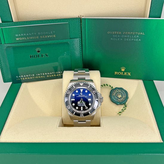 Pre-owned 2021Rolex Replica Watch Deepsea D-Blue James Cameron 126660-0002