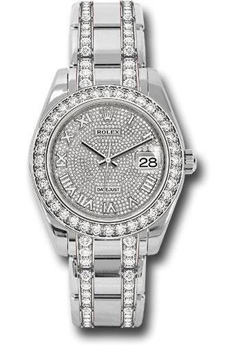 Replica Rolex Datejust Pearlmaster 39mm Watch: 86289 dprdp