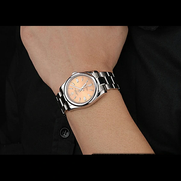 Rolex Oyster Perpetual DateJust Stainless Steel Case Champagne Dial Stainless Steel Bracelet new60525