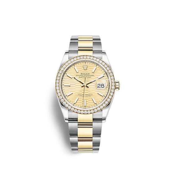 Rolex Replica Watch Datejust 36 Oystersteel and yellow gold 126283RBR-0026
