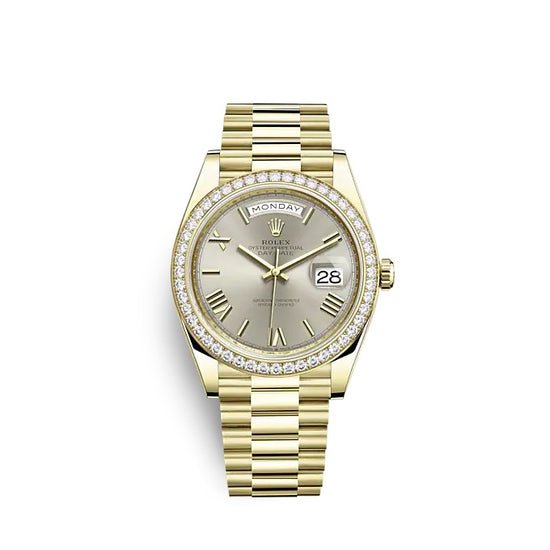 Rolex Replica Watch Day-Date 40 Yellow gold 228348RBR-0007
