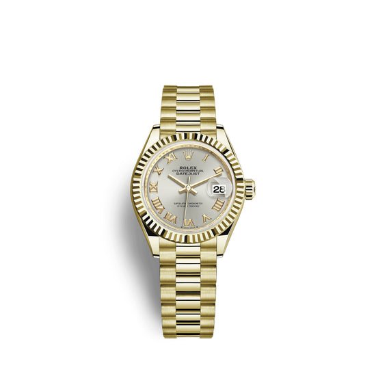 Rolex Replica Watch Lady-Datejust 28, 18k Yellow Gold, 279178-0020