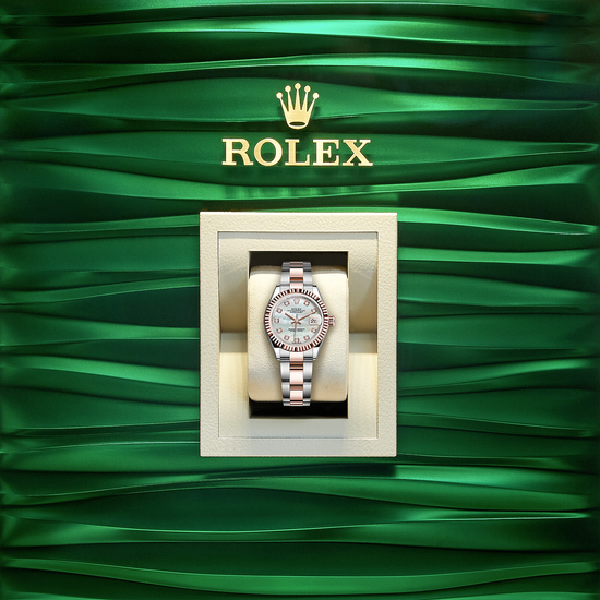Rolex Replica Watch Lady-Datejust 28, Oystersteel and 18k Everose Gold, 279171-0014