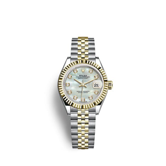 Rolex Replica Watch Lady-Datejust 28, Oystersteel and 18k Yellow Gold, 279173-0013