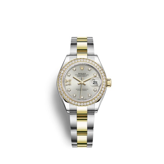 Rolex Replica Watch Lady-Datejust 28, Oystersteel and 18k Yellow Gold, 279383RBR-0004