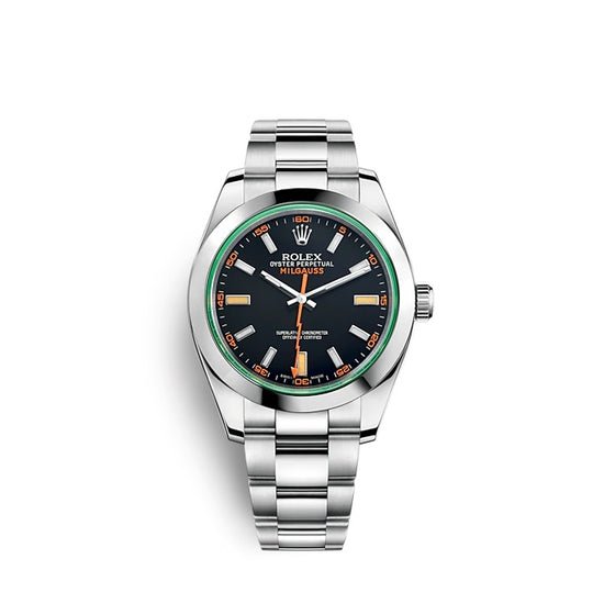 Rolex Replica Watch Milgauss 40 mm Oystersteel  116400GV-0001