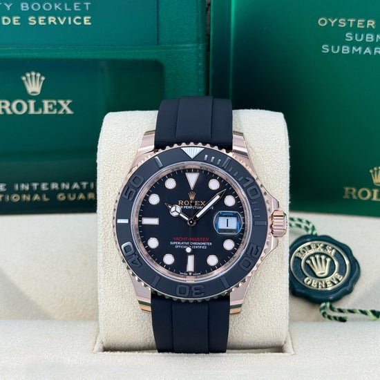 Rolex Replica Watch Yacht-Master 40, 18k Everose Gold, 40mm, 126655-0002